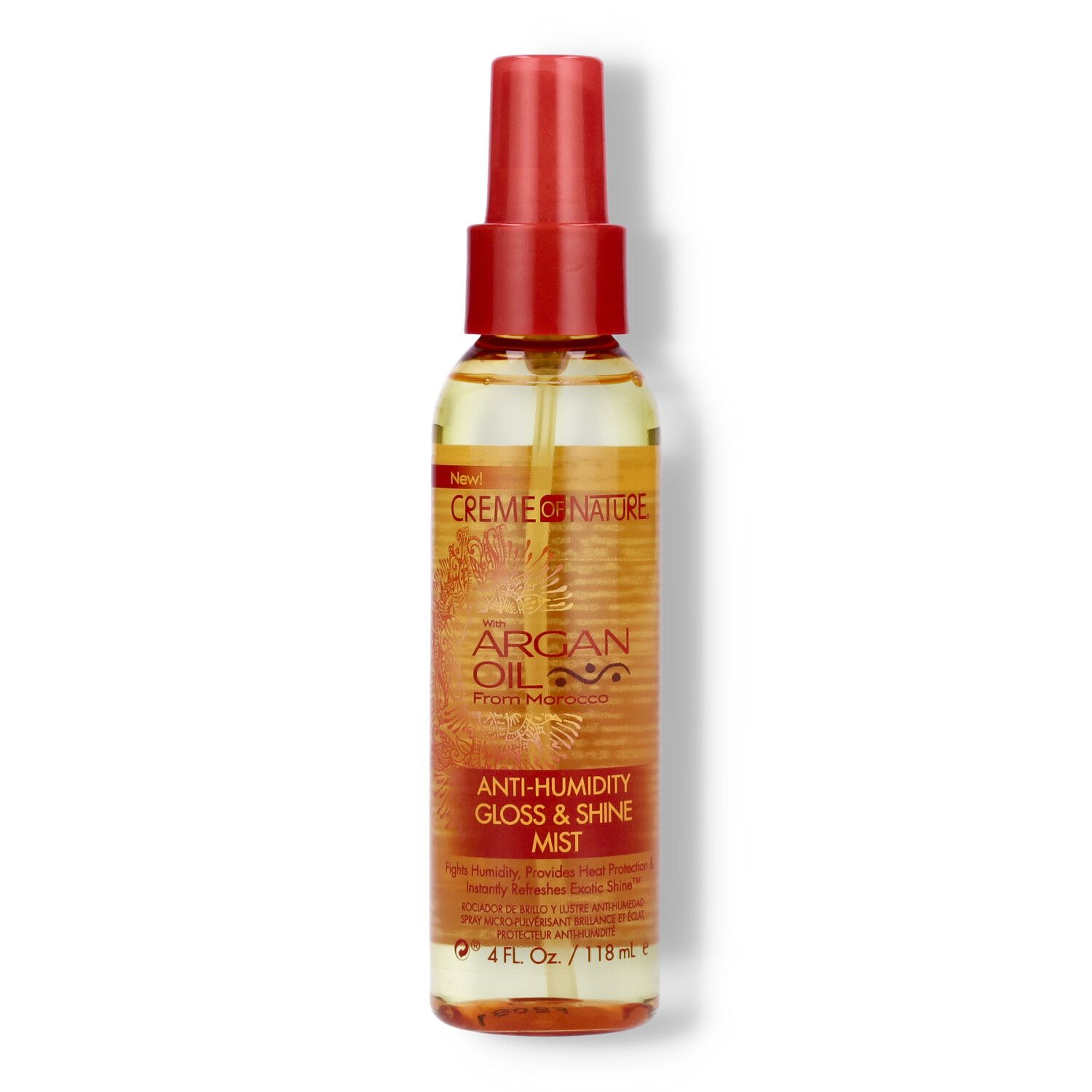 Creme Of Nature Argan Oil Anti-Humidity Gloss & Shine Mist - 4oz