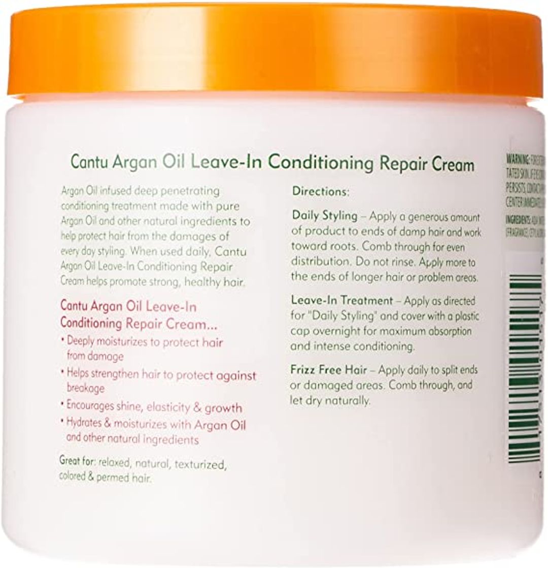 Cantu Argan Oil Leave-in Conditioning Repair Cream - 453g