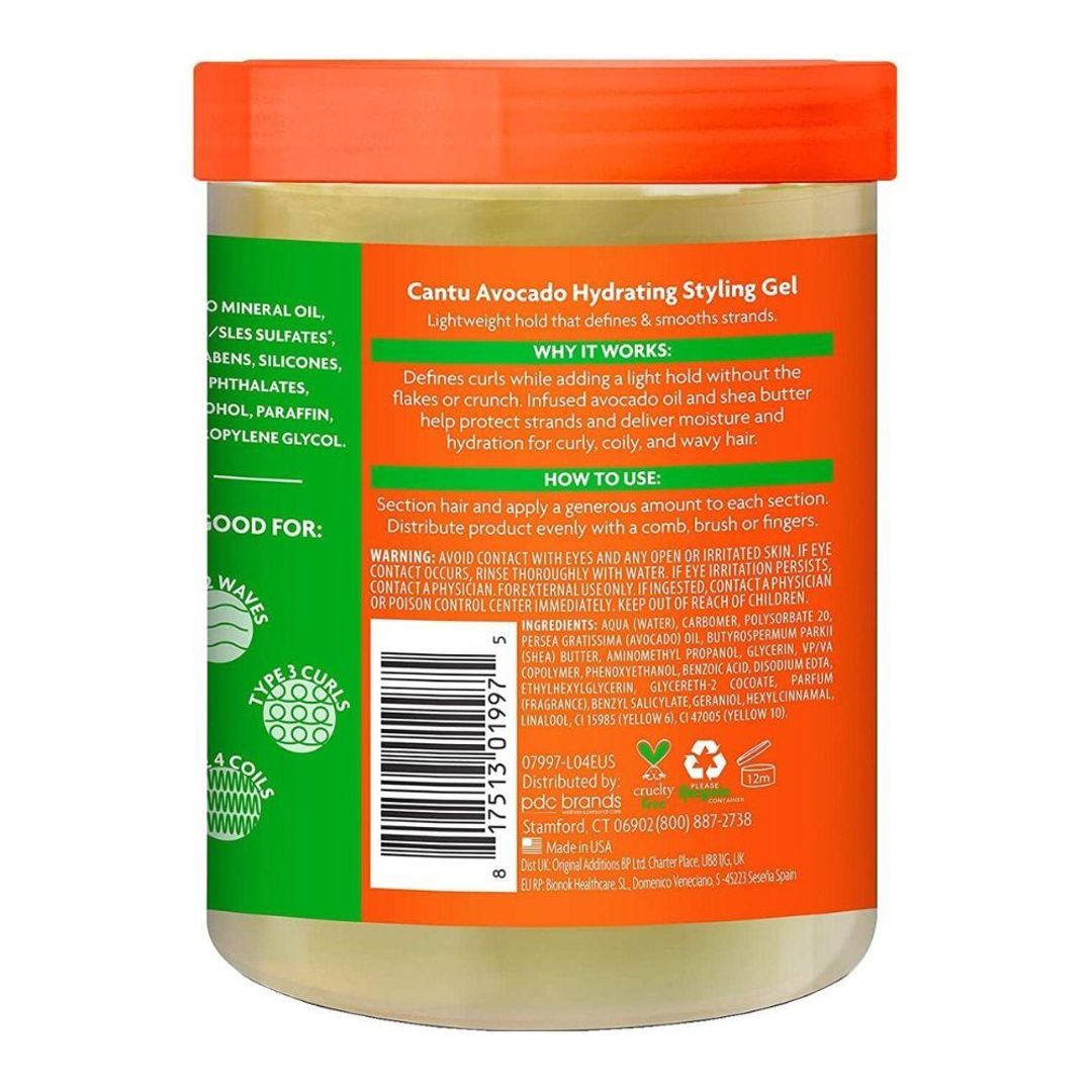 Cantu Avocado Hydrating Gel - 524g