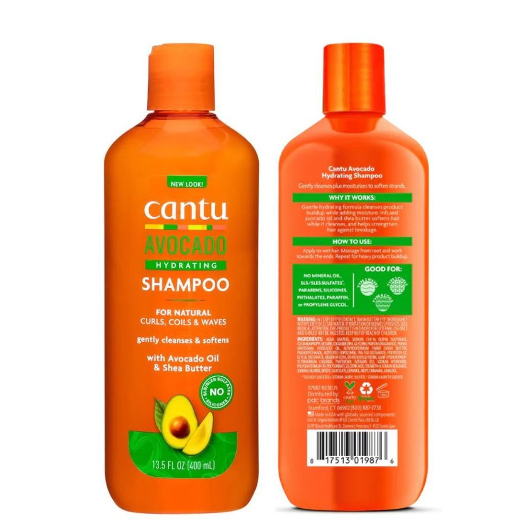 Cantu Avocado Hydrating Shampoo - 400ml