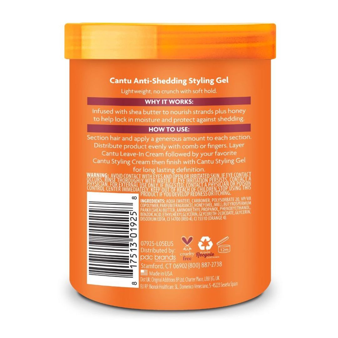 Cantu Shea Butter Anti-shedding Styling Gel - Maximum Hold - 524g