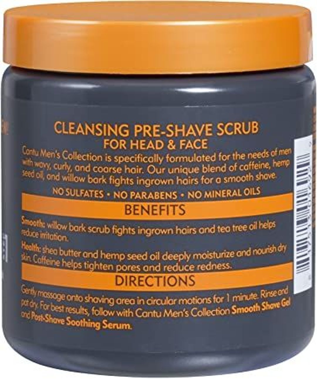 Cantu Shea Butter Men's Cleansing Pre-shave Scrub - 227g