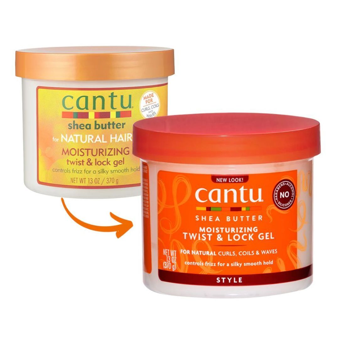 Cantu Shea Butter Moisturizing Twist & Lock Gel For Natural Hair - 370g