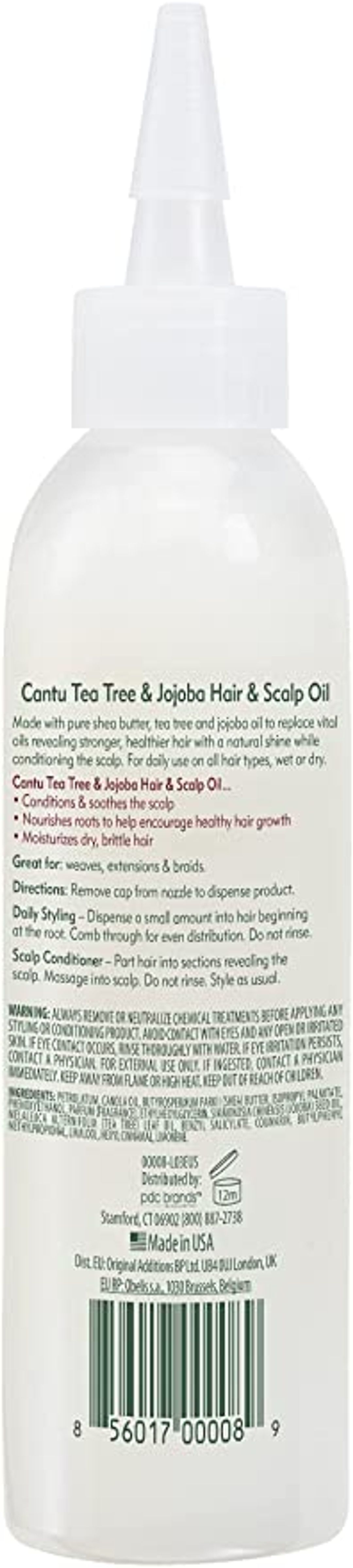 Cantu Shea Butter Tea Tree & Jojoba Hair & Scalp Oil - 180ml