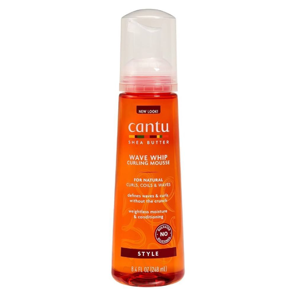 Cantu Shea Butter Wave Whip Curling Mousse For Natural Hair - 248ml