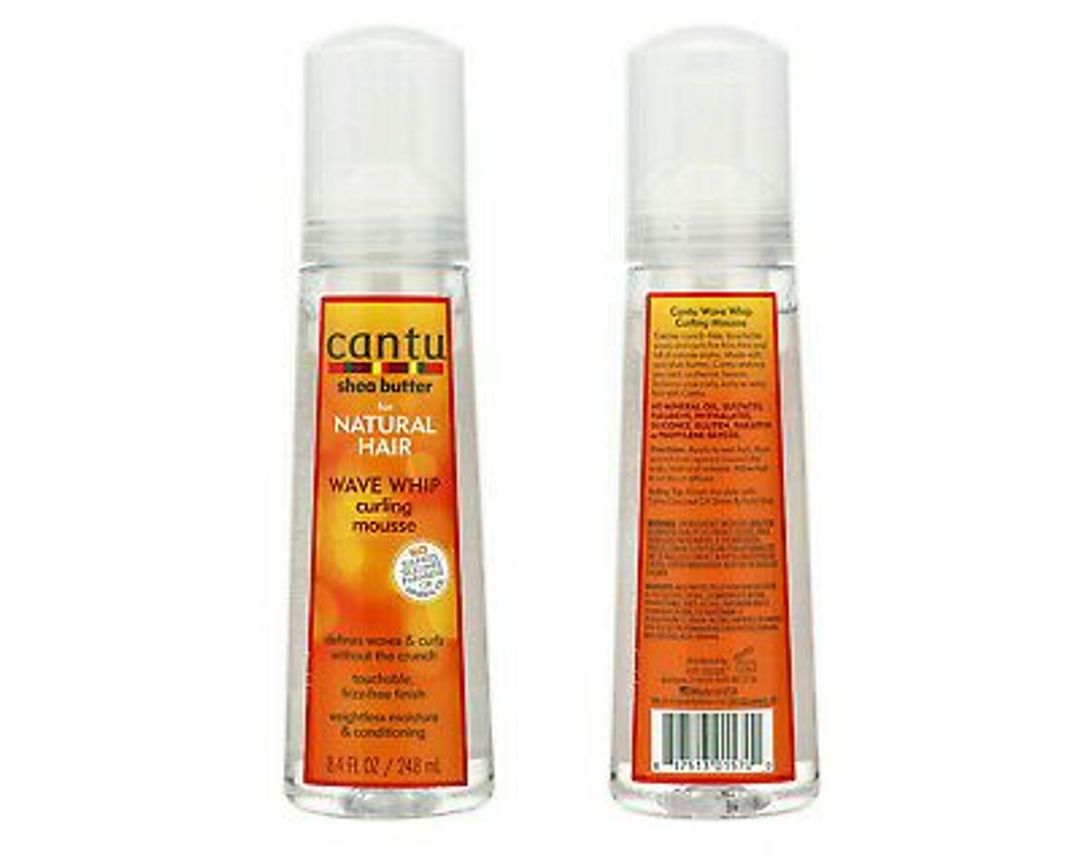 Cantu Shea Butter Wave Whip Curling Mousse For Natural Hair - 248ml