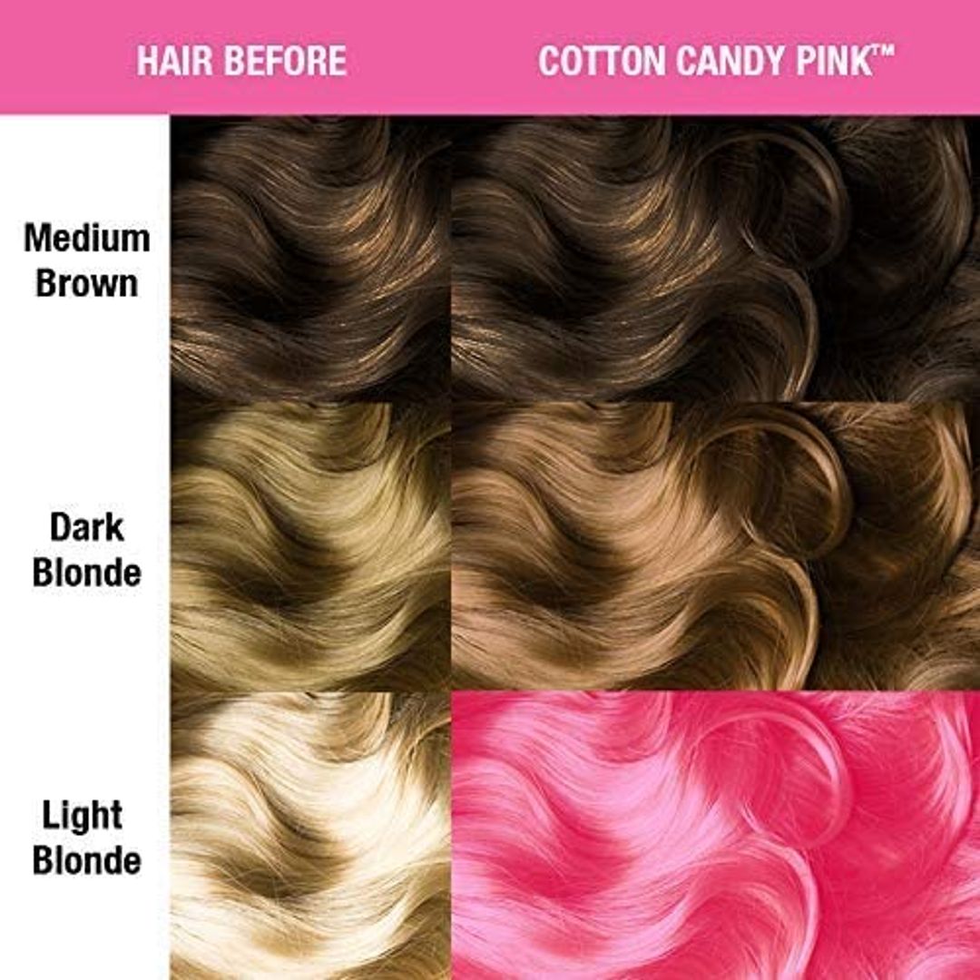 Manic Panic High Voltage Semi Permanent Hair Colours - Cotton Candy Pink