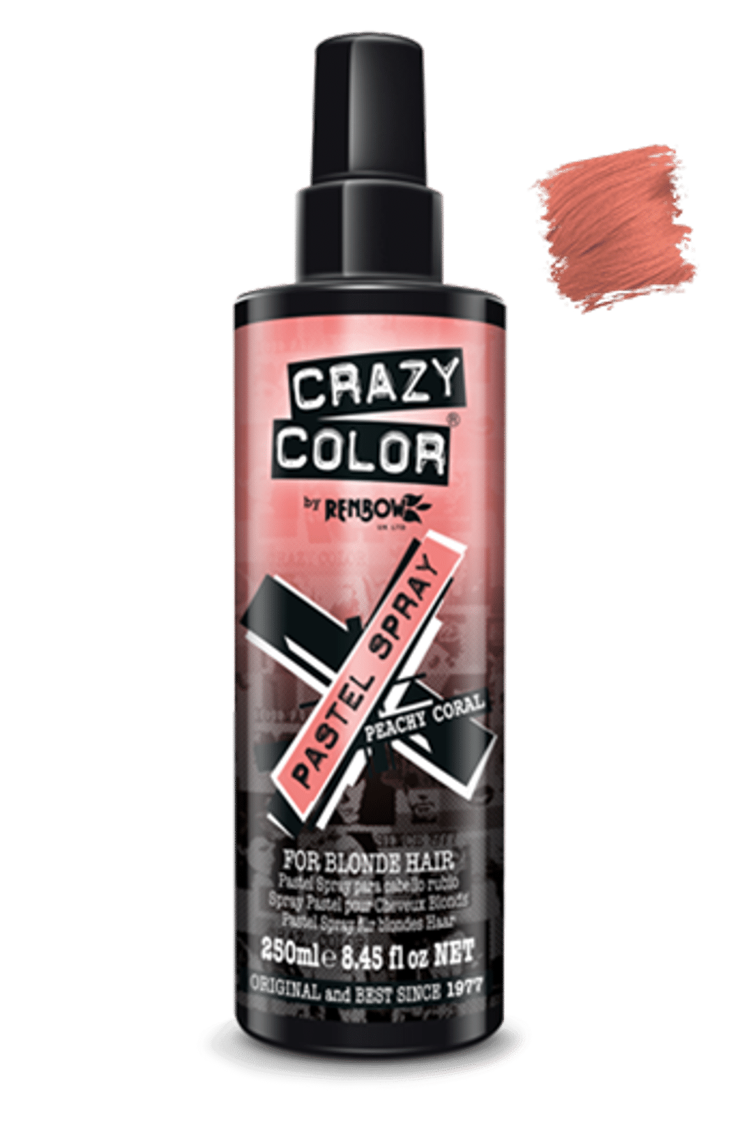 Crazy Color Pastel Spray - Peachy Coral