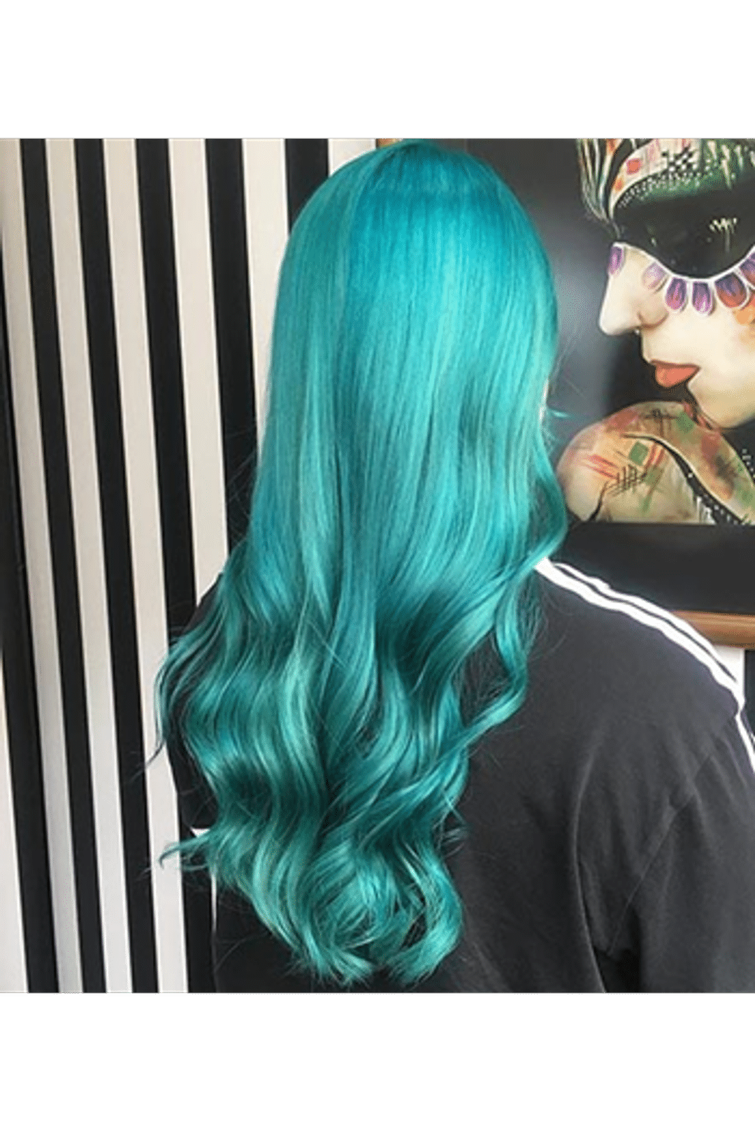 Crazy Color Semi Permanent Hair Color Cream - Blue Jade