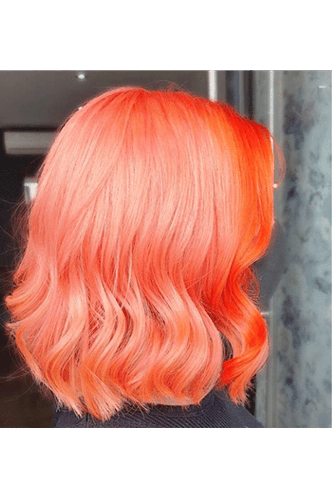 Crazy Color Semi Permanent Hair Color Cream - Peachy Coral