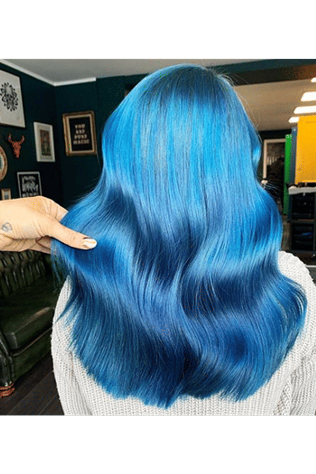 Crazy Color Semi Permanent Hair Color Cream - Sapphire