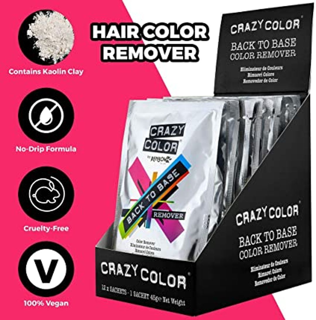Crazy Colour Back To Base Hair Colour Remover - 45g