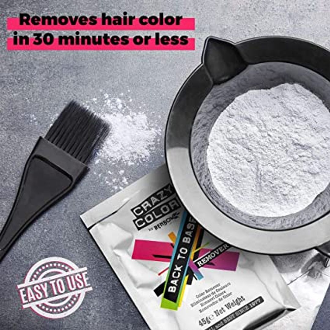 Crazy Colour Back To Base Hair Colour Remover - 45g