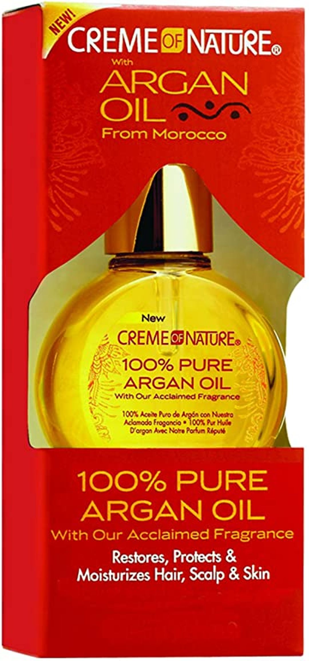 Creme Of Nature 100% Pure Argan Oil - 1oz