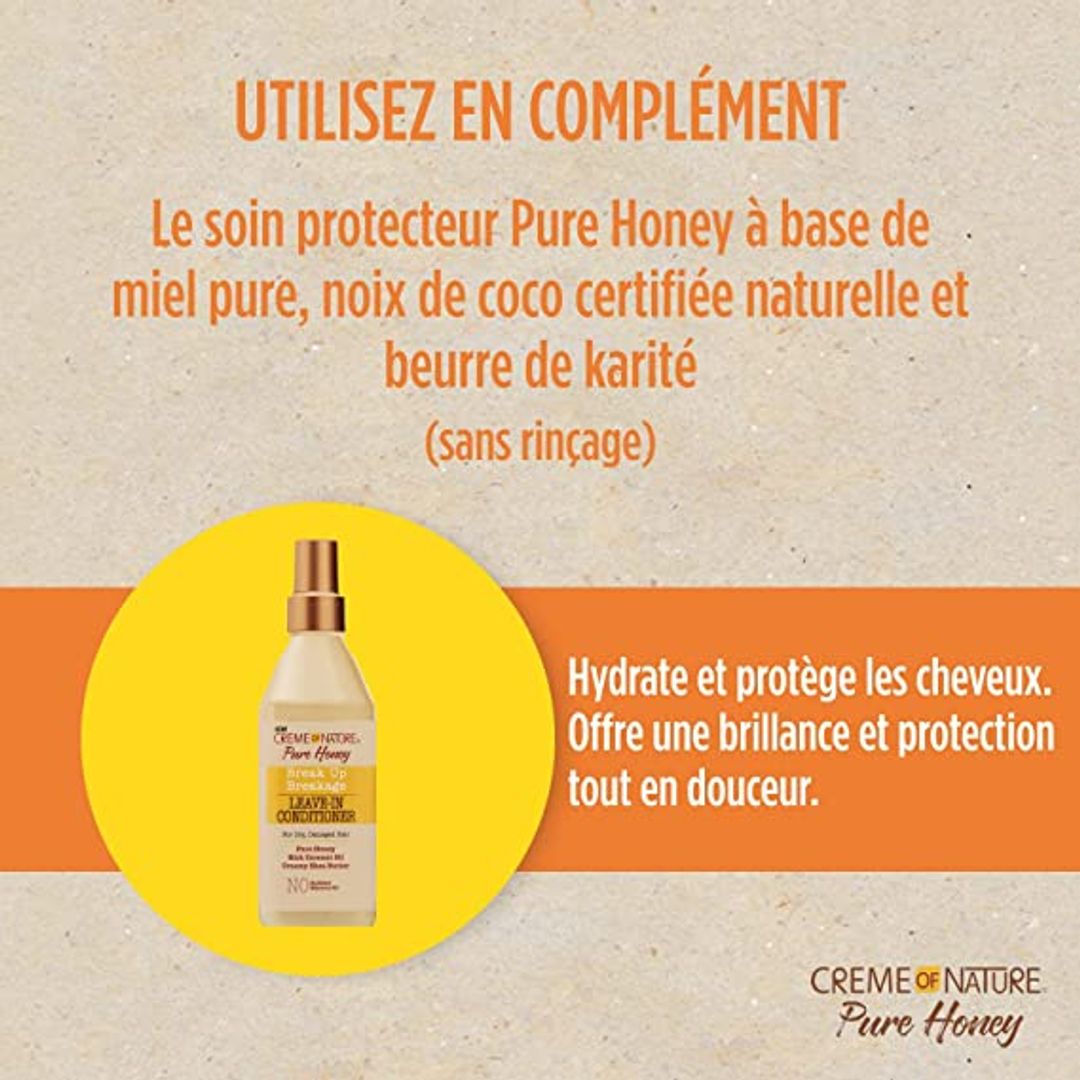 Creme Of Nature Pure Honey Break Up Breakage Leave-In Conditioner - 8oz
