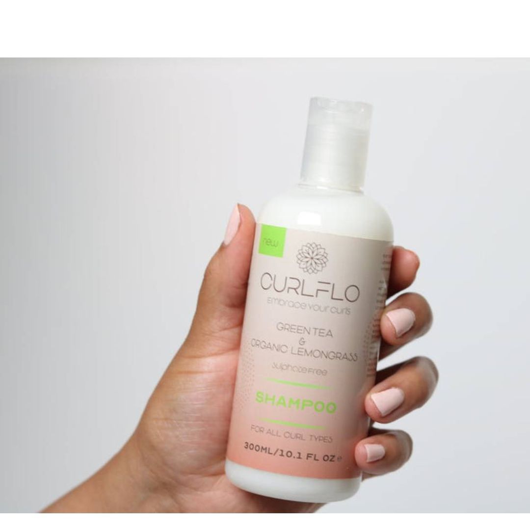 Curl Flo Green Tea And Organic Lemongrass Shampoo - 300ml
