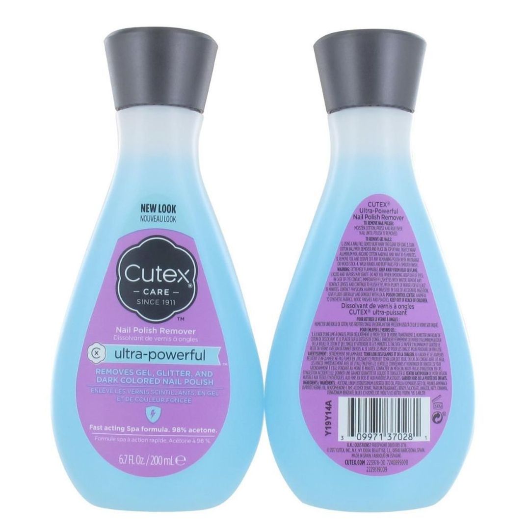 Cutex Ultra-Powerful Nail Polish Remover - 200ml