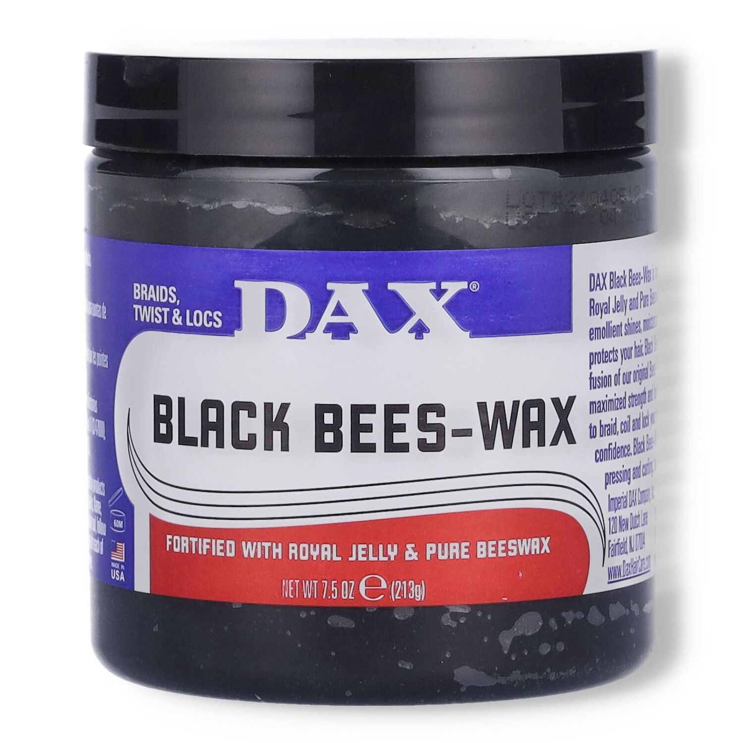 DAX Black Bees-Wax - 7.5oz