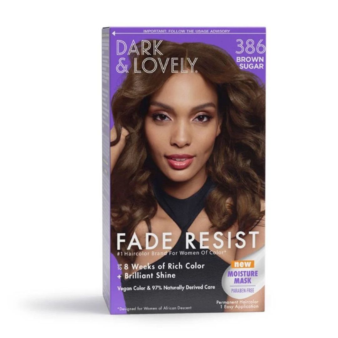 Dark and Lovely Fade Resistant Rich Conditioning Hair Color - Brown Sugar,386
