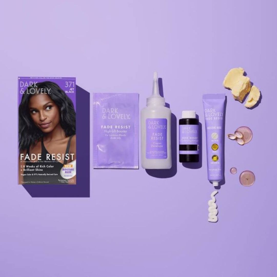 Dark and Lovely Fade Resistant Rich Conditioning Hair Color - Jet Black,371