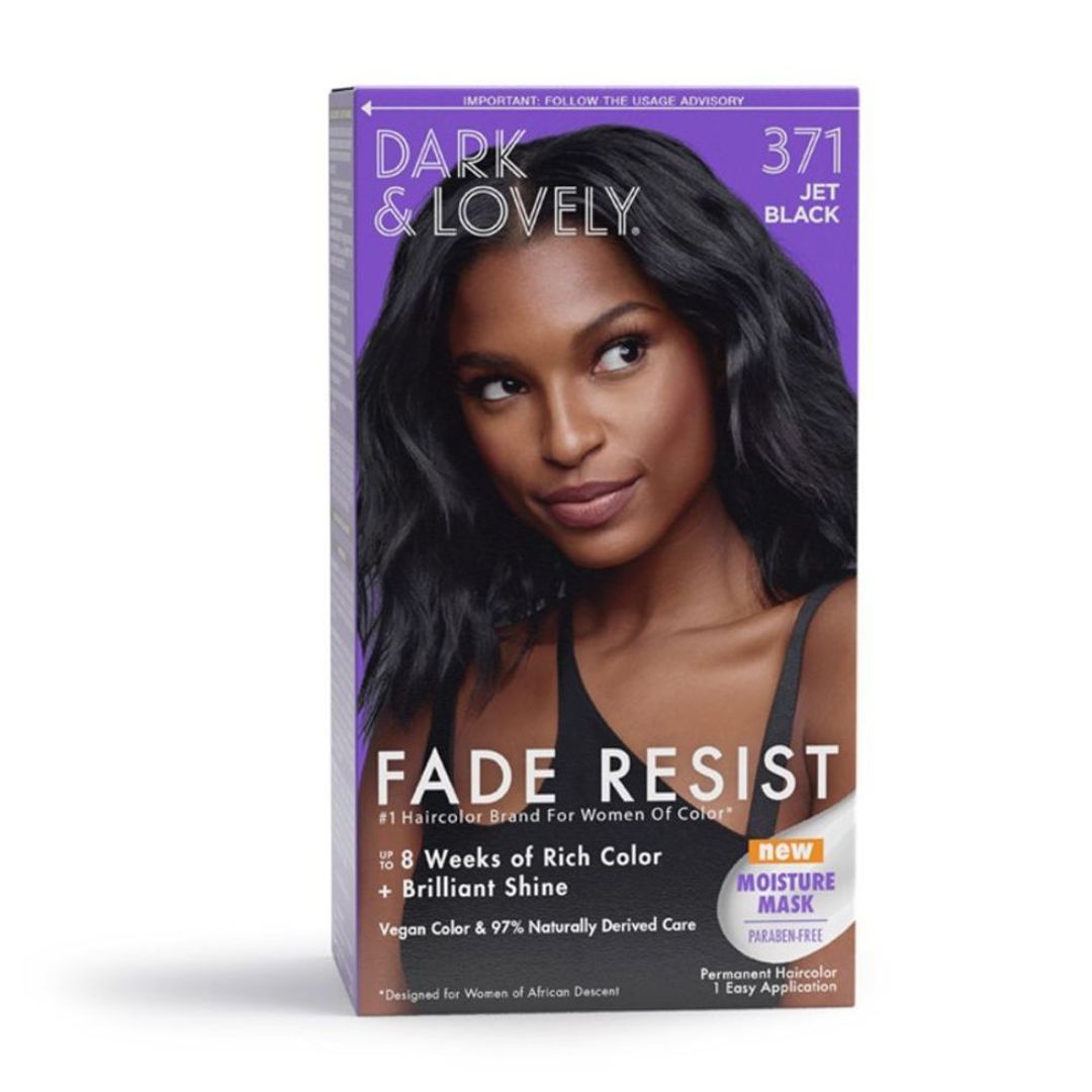 Dark and Lovely Fade Resistant Rich Conditioning Hair Color - Jet Black,371