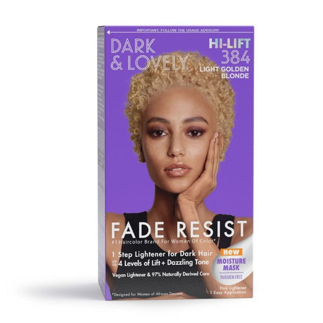 Dark and Lovely Fade Resistant Rich Conditioning Hair Color - Light Golden Blonde,384