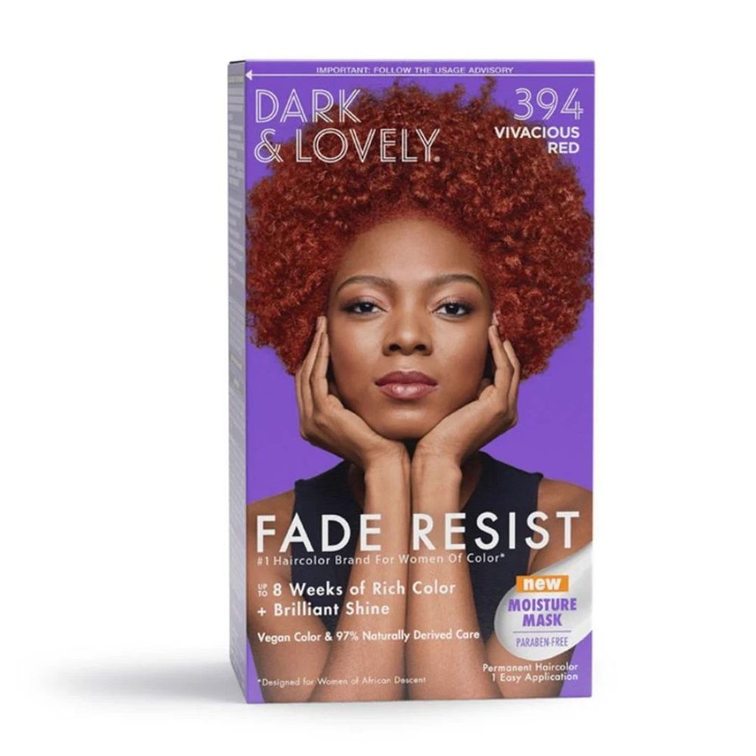 Dark and Lovely Fade Resistant Rich Conditioning Hair Color - Vivacious Red,394