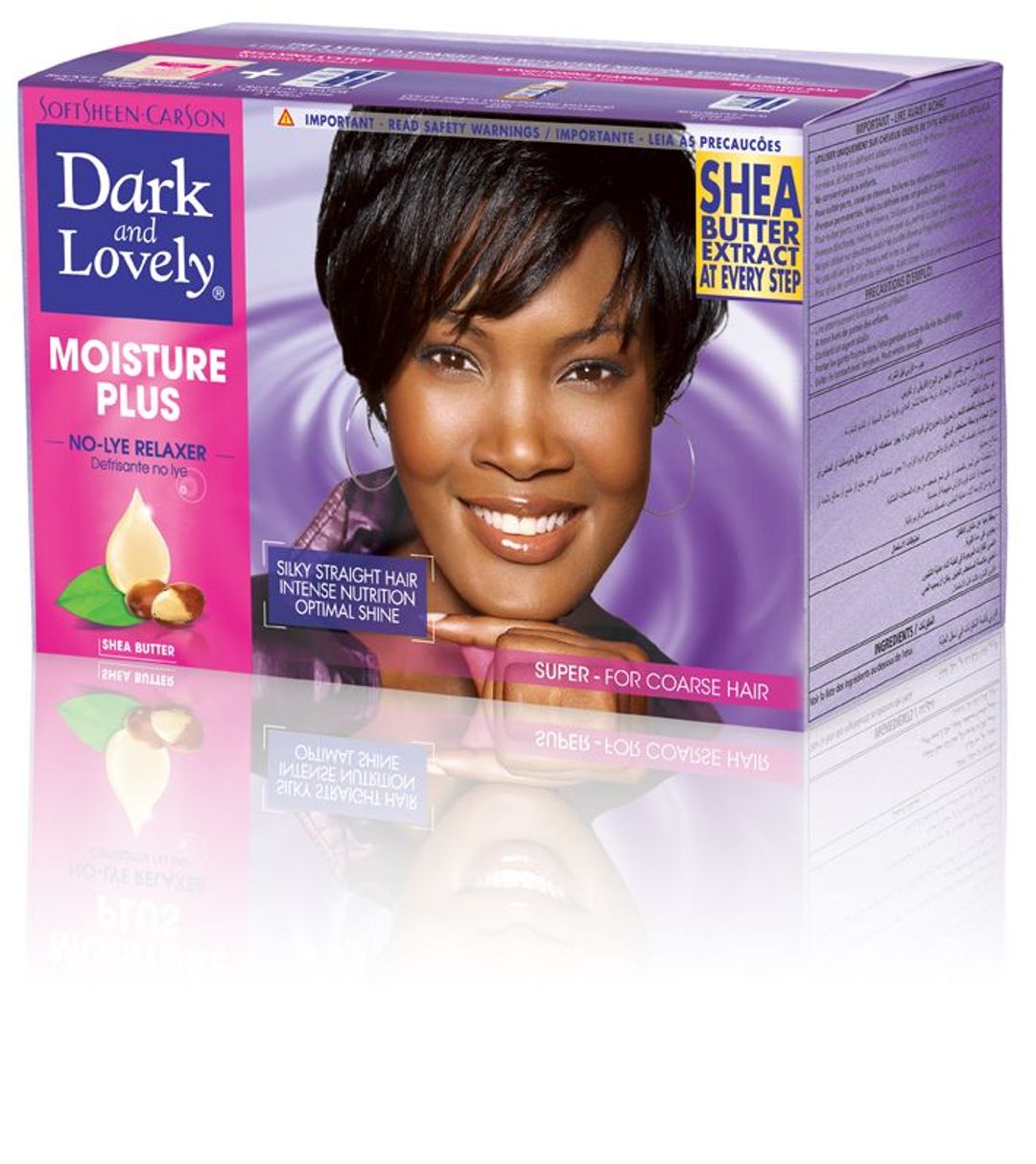Dark and Lovely Moisture Plus No Lye Relaxer - Super
