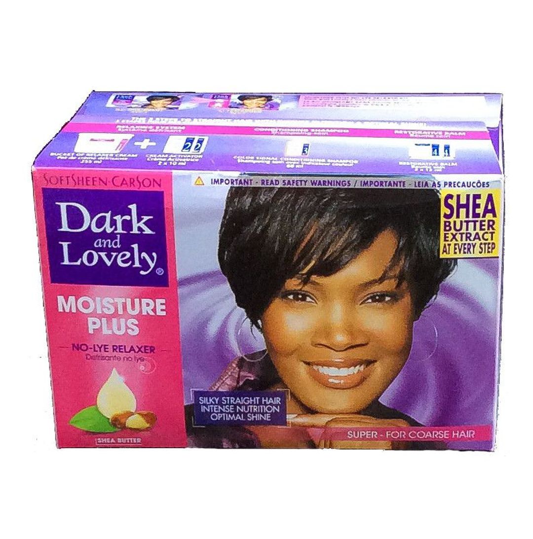 Dark and Lovely Moisture Plus No Lye Relaxer - Super