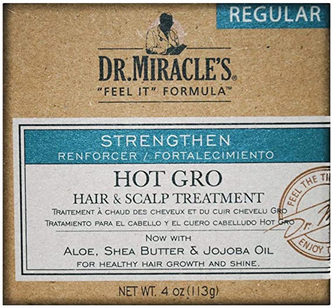 Dr. Miracle's Hot Gro Hair & Scalp Treatment 4oz - Regular