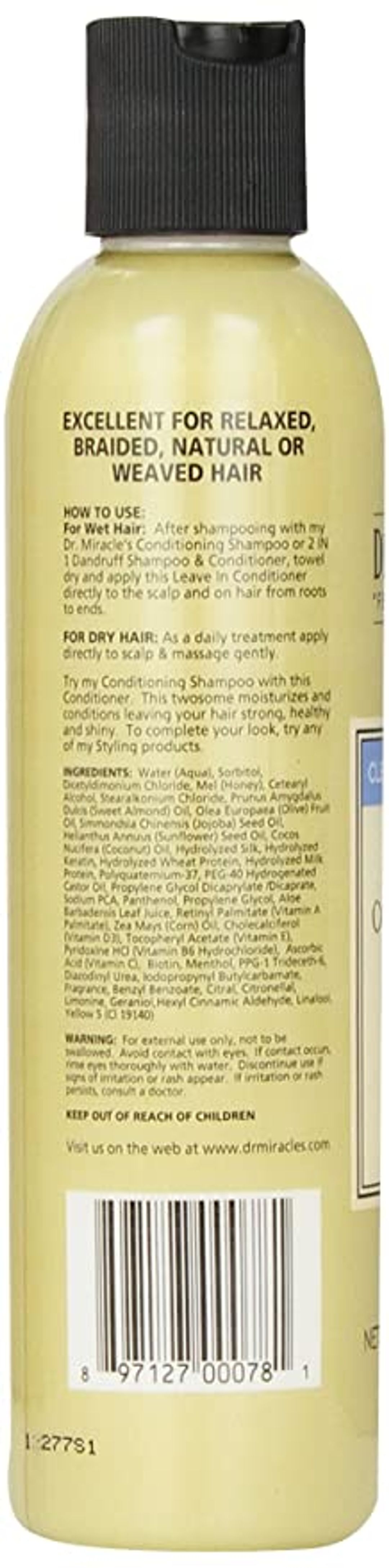 Dr. Miracle's Leave-in Conditioner - 8oz