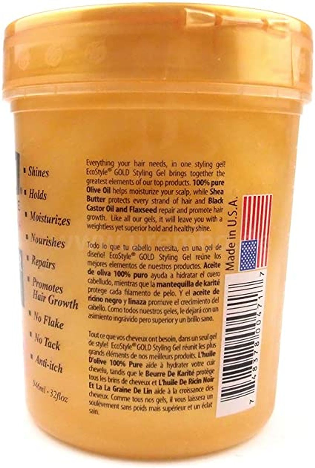 Eco Styler Gold Styling Gel - 32oz