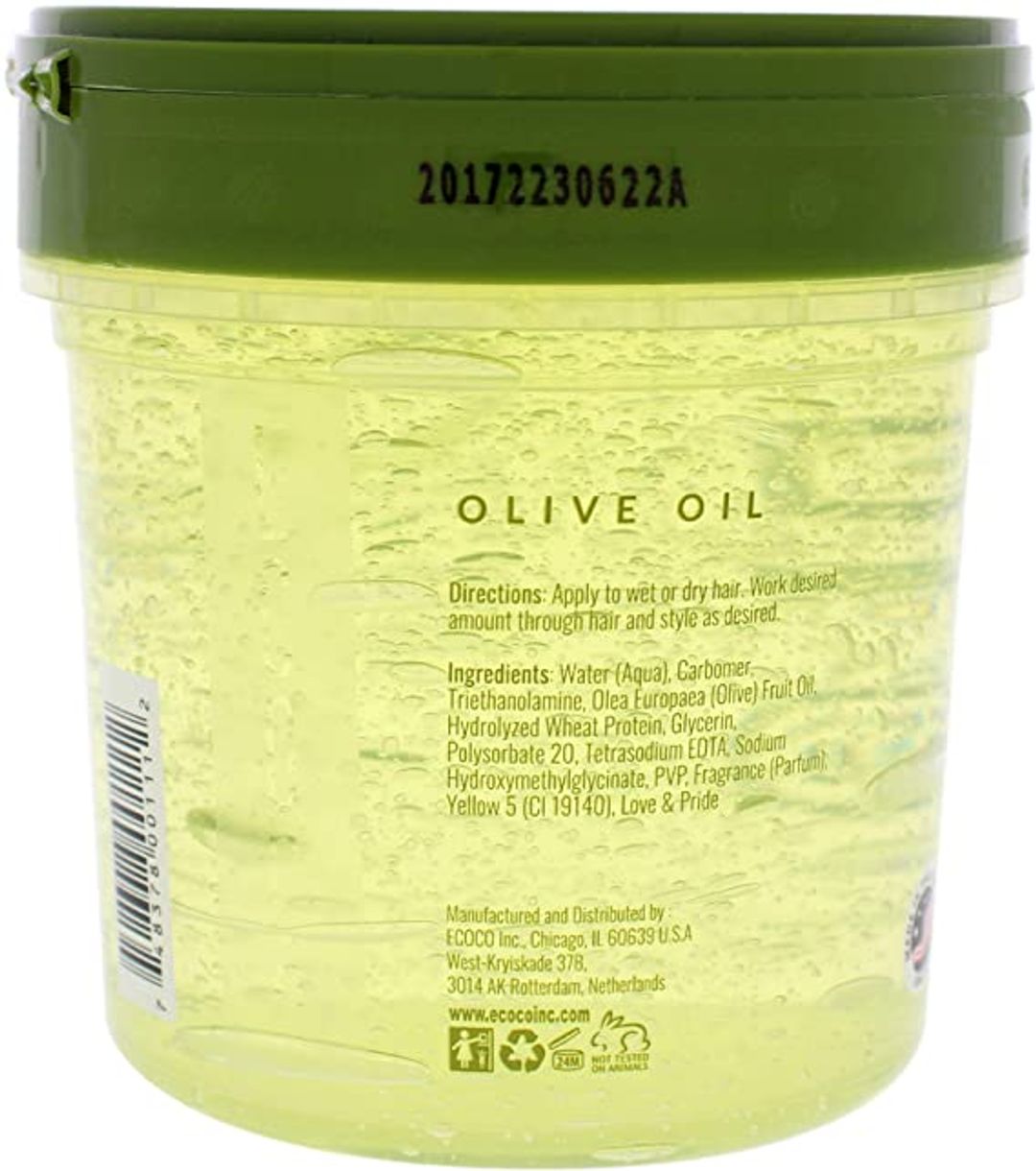 Eco Styler Olive Oil Styling Gel 16oz Cosmetize UK