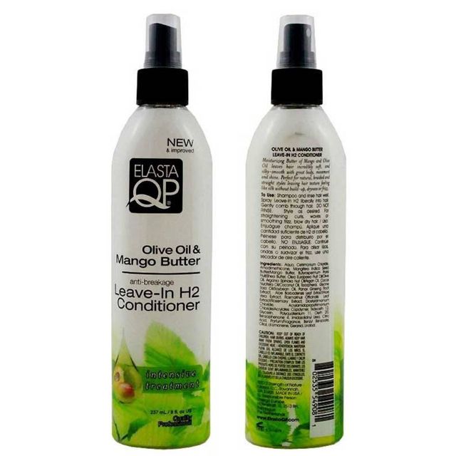 Elasta QP Olive Oil & Mango Butter Leavein H2 Conditioner 8oz