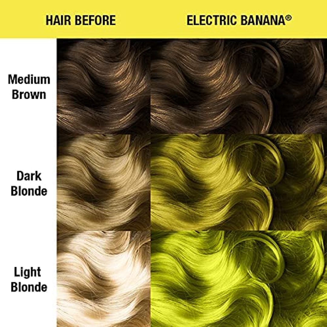 Manic Panic High Voltage Semi Permanent Hair Colours 25ml - Electric Banana,25ml