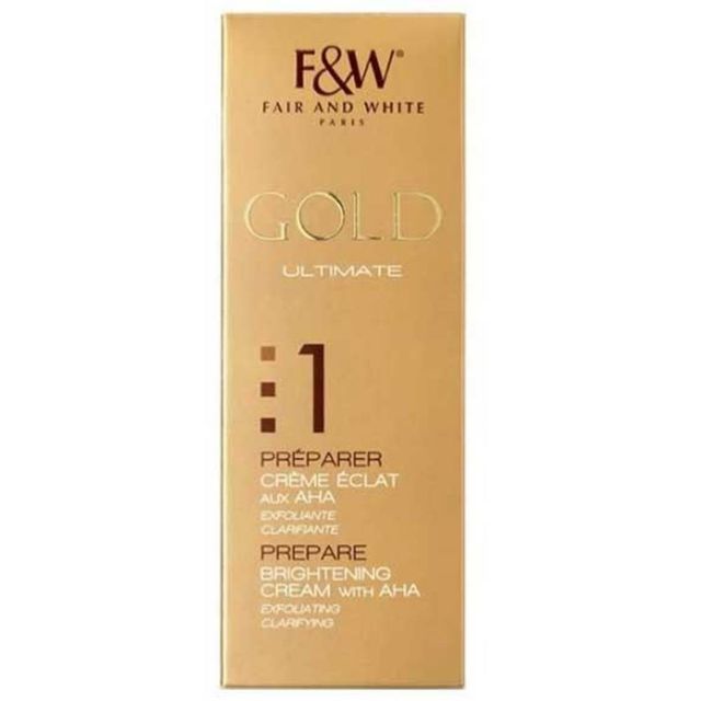 Fair & White Gold Ultimate AHA Brightening Lotion Step1 350ml