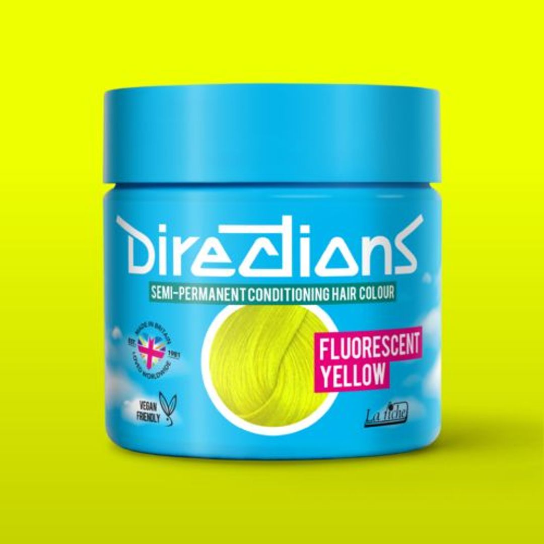 Directions Semi Permanent Hair Colour - Fluorescent Yellow