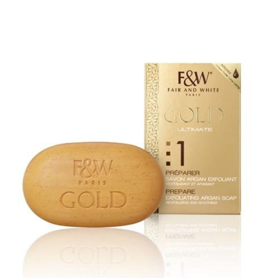 Fair & White Gold Prepare Satin Exfoliating Soap - 200g