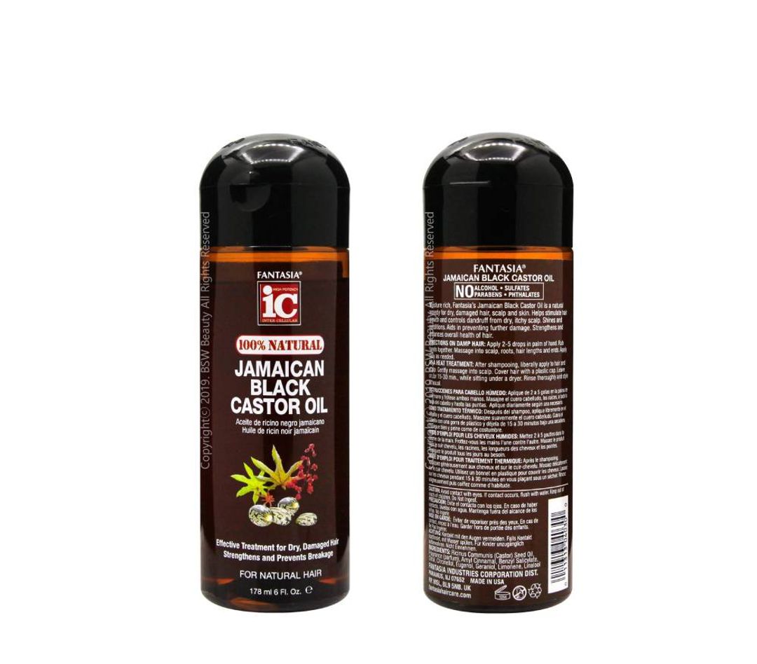 IC Fantasia Jamaican Black Castor Oil Serum - 6oz