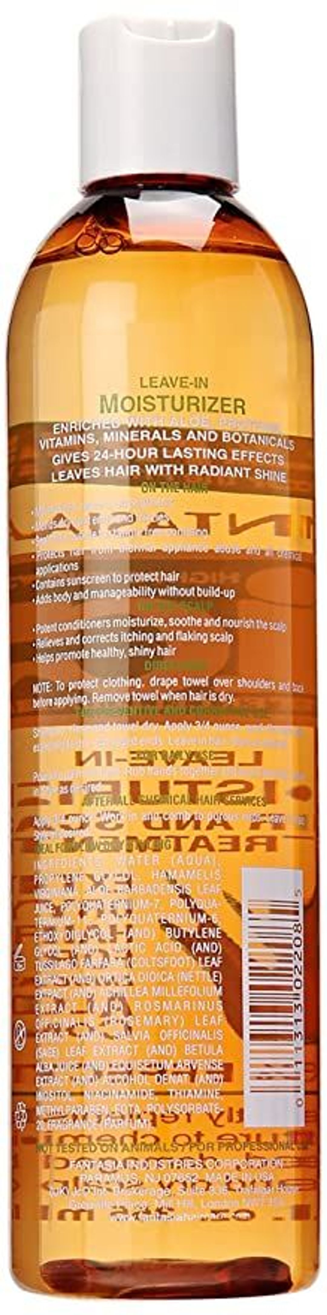 IC Fantasia Leave-in Moisturizer Hair & Scalp Treatment With Aloe Complex - 12oz