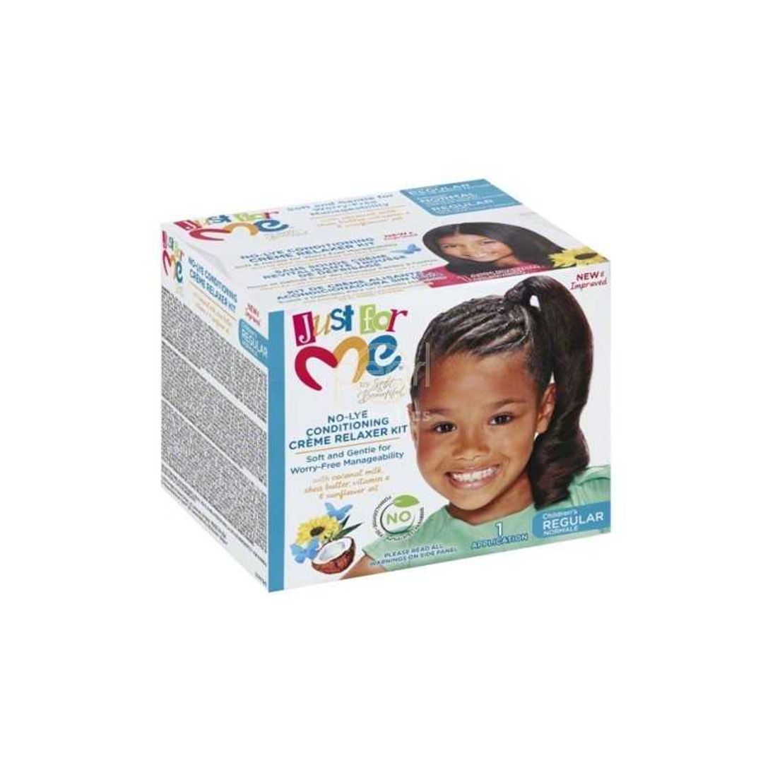 Just For Me No-lye Conditioning Créme Relaxer Kit - Regular