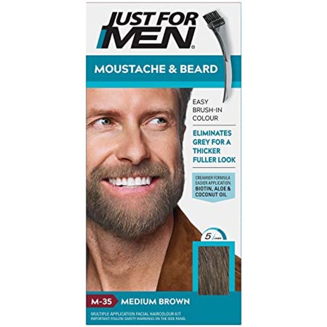 Just For Men Moustache & Beard Color - Medium Brown