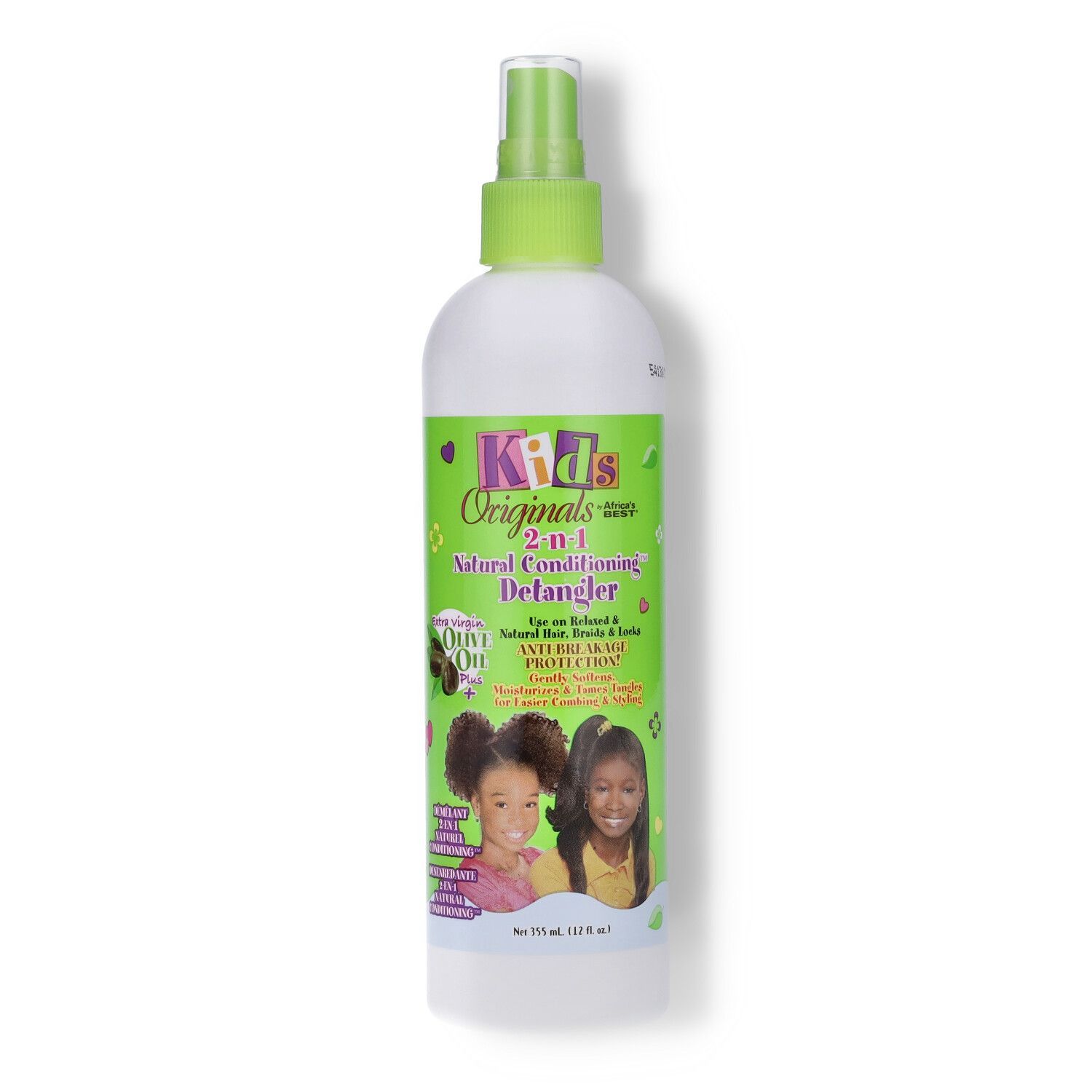 Kids Original Africa's Best 2-in-1 Organic Conditioning Detangler - 355ml