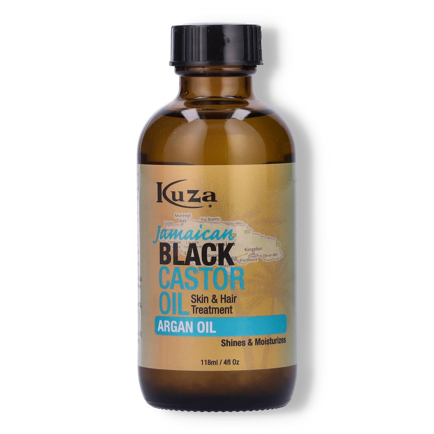 Kuza Naturals Jamaican Black Castor Oil Argan Oil - 4oz