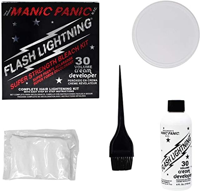 Manic Panic Flash Lightning Hair Bleach Kit 30 Vol Cosmetize UK