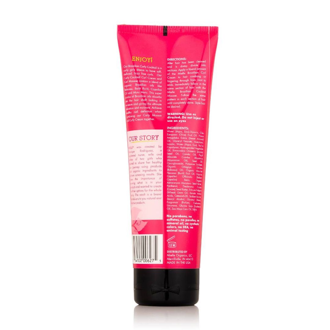 Mielle Organics Babassu Brazilian Curly Cocktail Curl Cream - 7.5oz