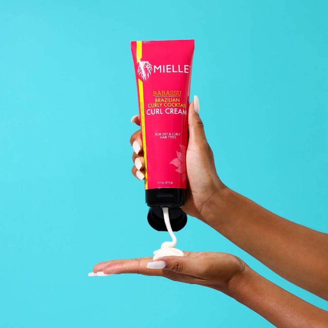Mielle Organics Babassu Brazilian Curly Cocktail Curl Cream - 7.5oz