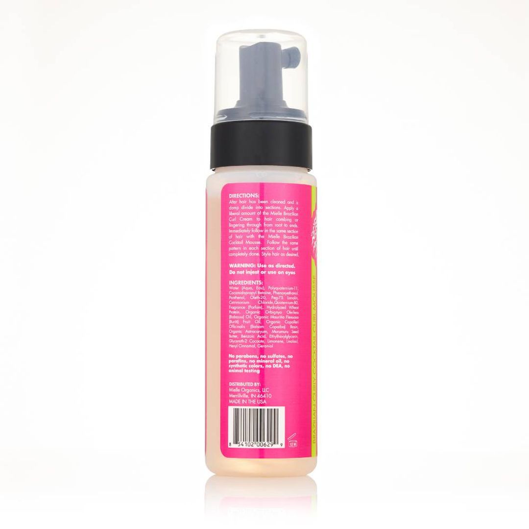 Mielle Organics Babassu Brazilian Curly Cocktail Curl Mousse - 7.5oz