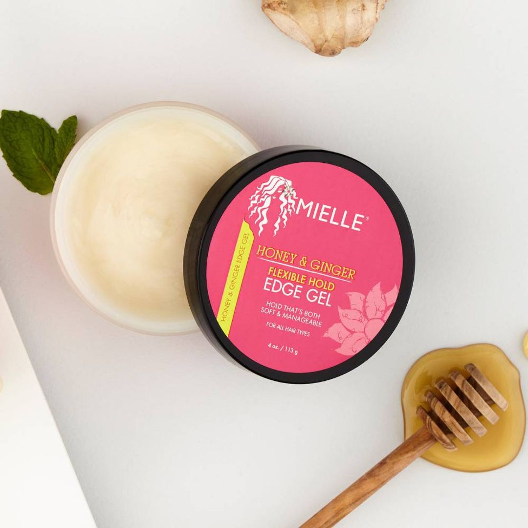 Mielle Organics Honey And Ginger Edge Gel - Flexible Hold - 4oz