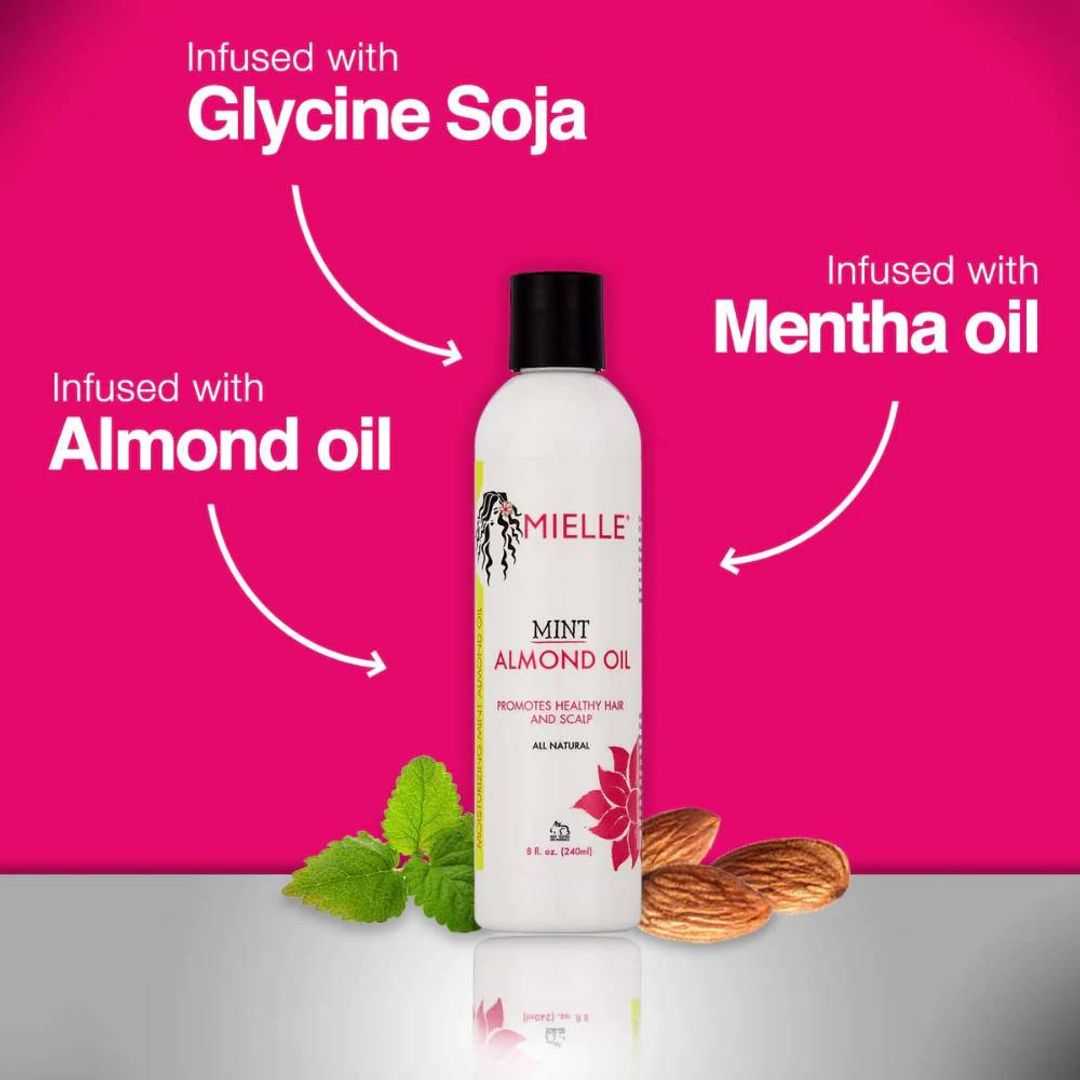Mielle Organics Mint Almond Oil - 8oz
